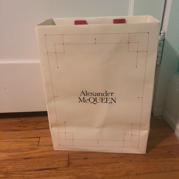 Alexander mcqueen paper bag Clearance